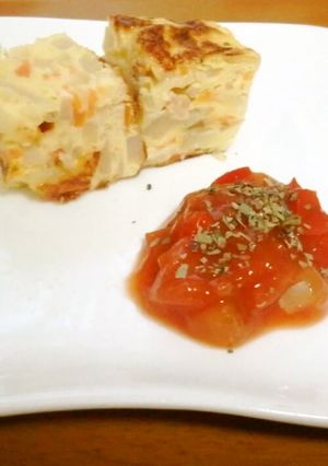☆ｽﾊﾟﾆｯｼｭｵﾑﾚﾂ☆party-レシピのメイン写真
