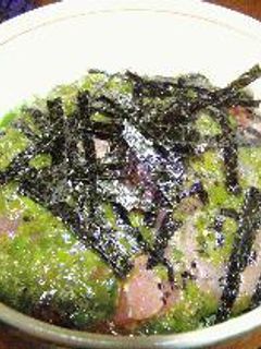 まぐろとめかぶのトロトロ丼-レシピのメイン写真
