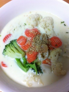 クラムチャウダみたいな塩ラーメン-レシピのメイン写真