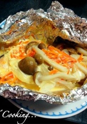 ＊鮭の味噌マヨネーズホイル焼き＊-レシピのメイン写真