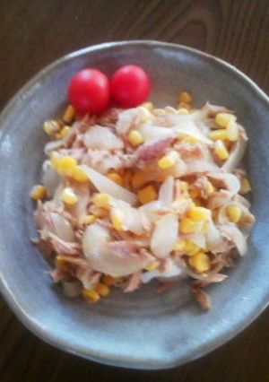 ツナコーン炒め-レシピのメイン写真