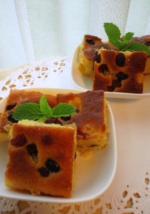 ドライフルーツのアーモンドケーキ-レシピのメイン写真