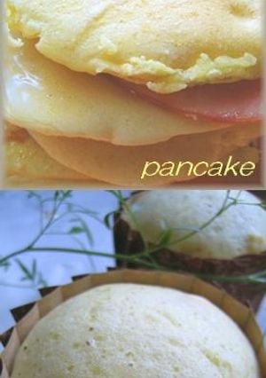 とうもろこしのハムマヨパンケーキ-レシピのメイン写真