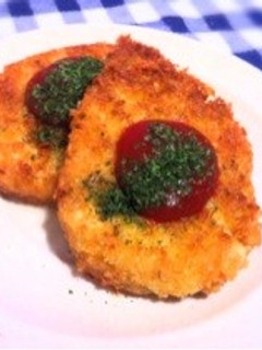 豆腐でヘルシー*クリーム風コロッケ*-レシピのメイン写真