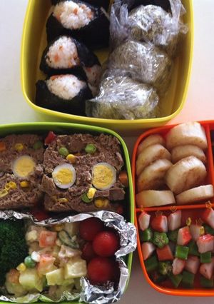 幼稚園☆運動会のお弁当♪-レシピのメイン写真