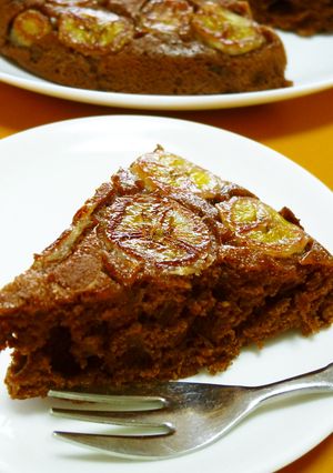 フライパン de HMチョコバナナケーキ-レシピのメイン写真