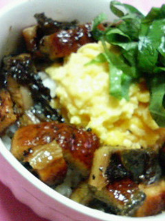少しの鰻で☆うなたま丼-レシピのメイン写真