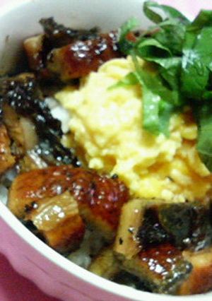 少しの鰻で☆うなたま丼-レシピのメイン写真