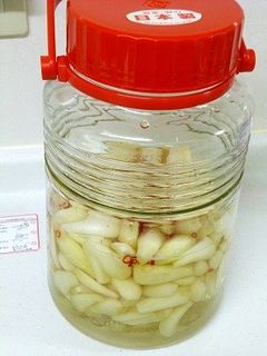 簡単らっきょ漬け-レシピのメイン写真
