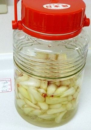 簡単らっきょ漬け-レシピのメイン写真