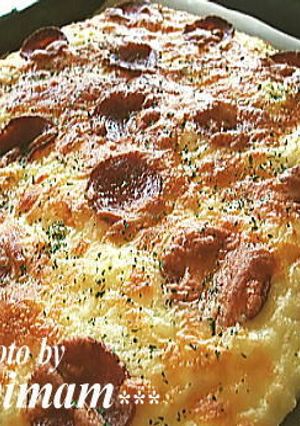 ソース不要★マッシュポテトピザ★-レシピのメイン写真