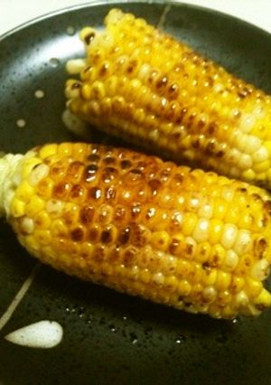 フライパンで簡単！焼きとうもろこし☆-レシピのメイン写真