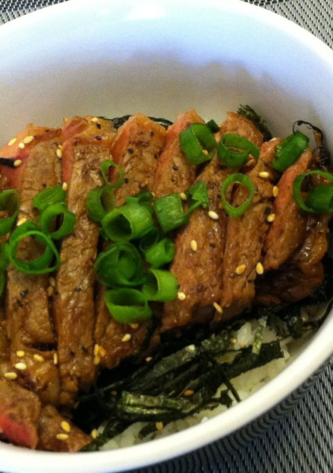 絶品！！和風ステーキ丼-レシピのメイン写真