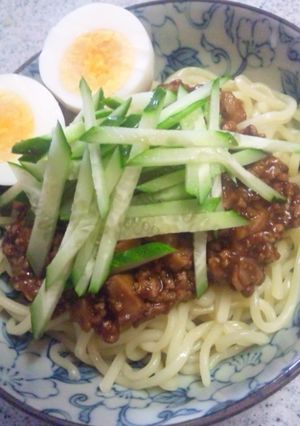 豚ひき肉とたけのこのジャージャー麺-レシピのメイン写真