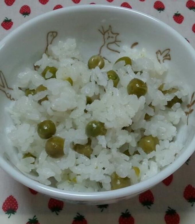 炊飯器のお任せ！豆ごはん。 by ぺっこリーナ 【クックパッド】 簡単
