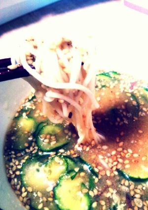 素麺ー味噌だれ-レシピのメイン写真
