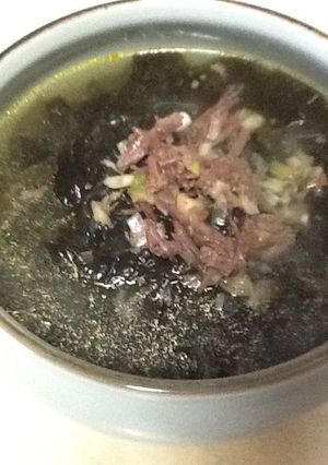 お義母さんのミヨッグック(わかめスープ)-レシピのメイン写真