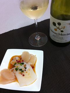 烏賊と帆立の白ワイン風味カルパッチョ-レシピのメイン写真