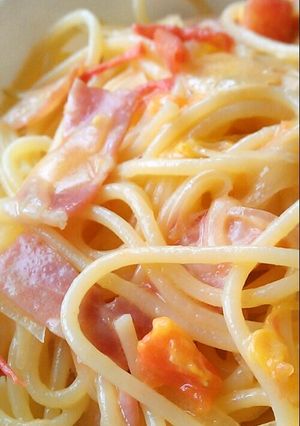 トマト新玉クリームパスタ-レシピのメイン写真