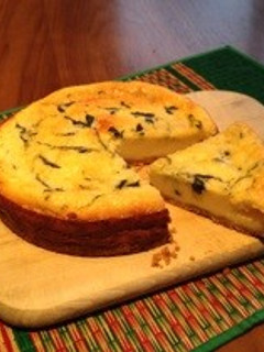 抹茶マーブルチーズケーキ-レシピのメイン写真