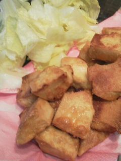 高野豆腐の唐揚げ-レシピのメイン写真