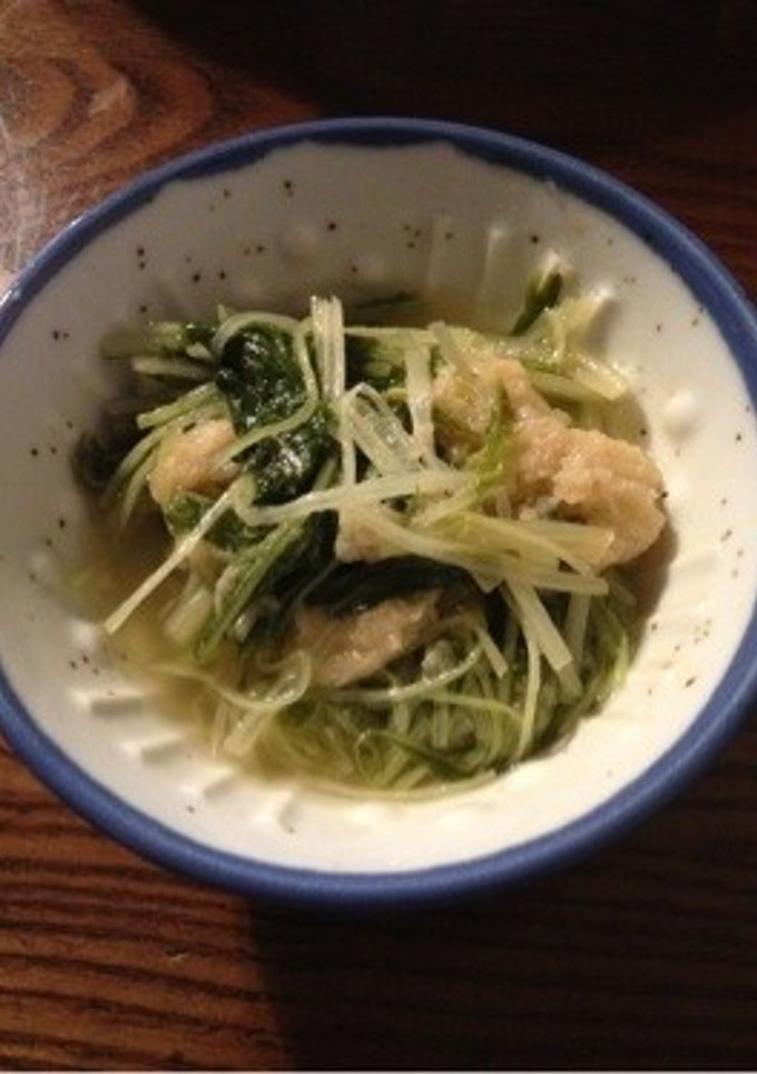 超簡単★水菜と松山揚げの炊いたん-レシピのメイン写真