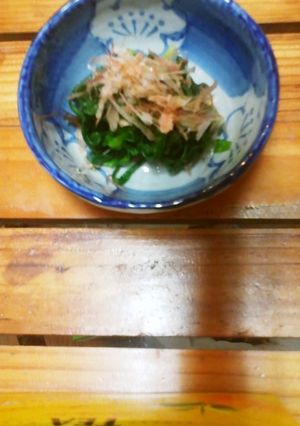 ほっとする味のニラのおひたし(時短料理)-レシピのメイン写真