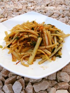 大根の皮の炒め物-レシピのメイン写真