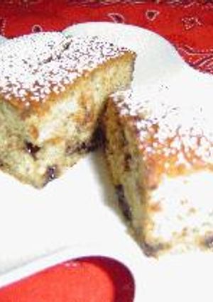 卵がなくてもふわふわ♪チョコバナナケーキ-レシピのメイン写真