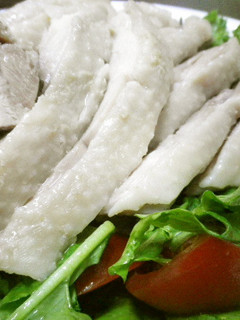 ゆで鶏とスープ-レシピのメイン写真