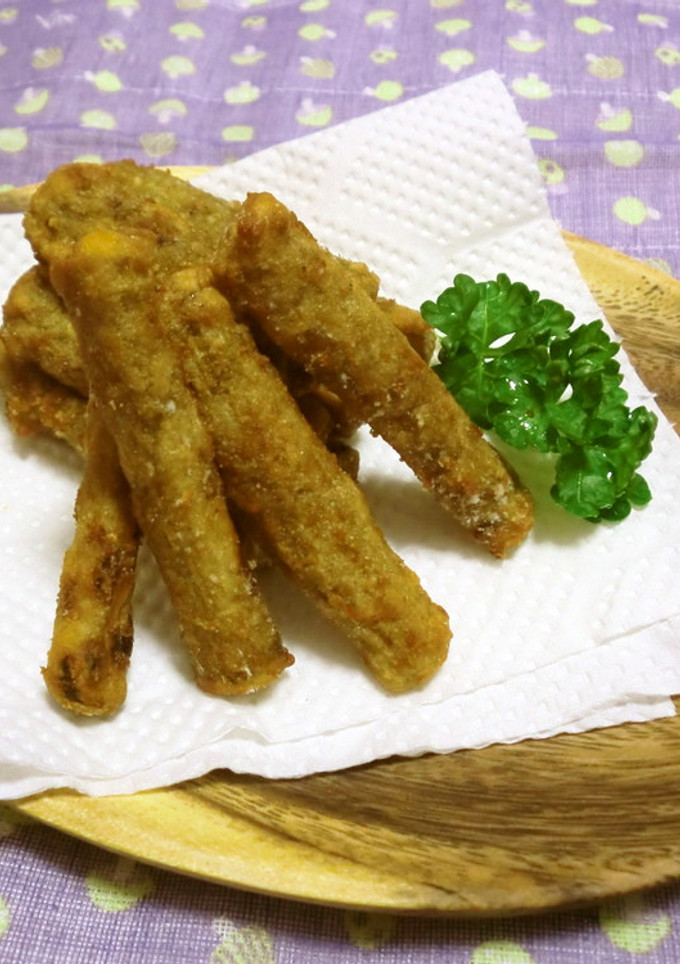 レンジで簡単！揚げごぼう-レシピのメイン写真