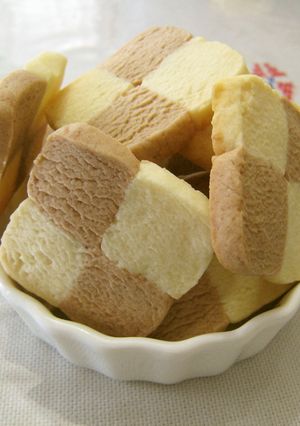 簡単☆チェッククッキー-レシピのメイン写真