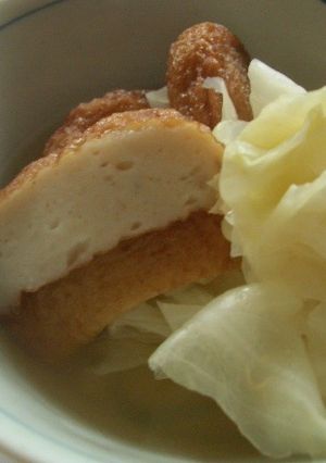 キャベツとさつま揚げの煮物～煮干の出汁で-レシピのメイン写真
