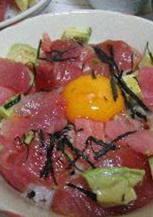 アボガドとマグロのユッケ丼-レシピのメイン写真