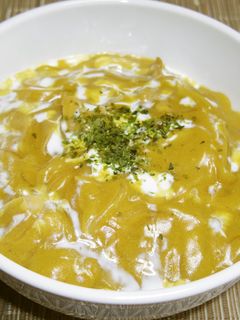 子供に喜ばれる豆乳で作った優しいカレー丼-レシピのメイン写真