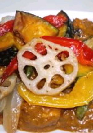 水なし夏野菜カレー-レシピのメイン写真