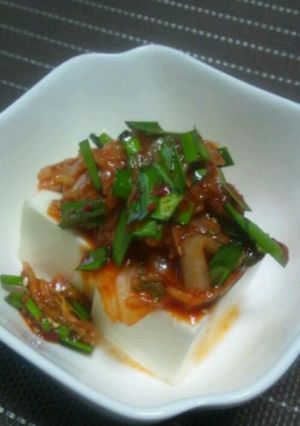 簡単☆キムチ豆腐-レシピのメイン写真