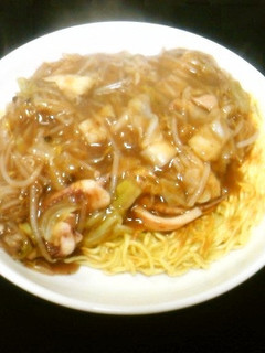 太麺ちゃんぽん皿うどん-レシピのメイン写真