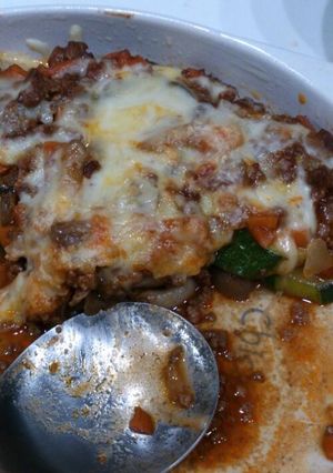 ズッキーニと茄子のミートソース焼き-レシピのメイン写真
