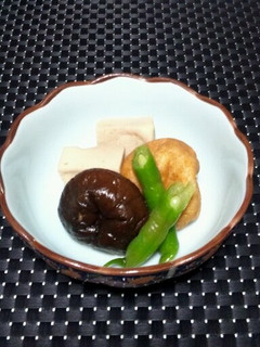 高野豆腐とひりゅうずの含め煮-レシピのメイン写真