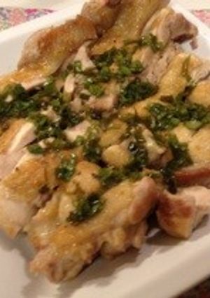 鶏もも肉のネギポン酢ダレかけ＊-レシピのメイン写真