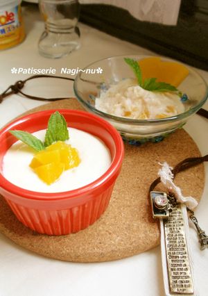 よくばり♥２種類の桃クリームチーズ-レシピのメイン写真