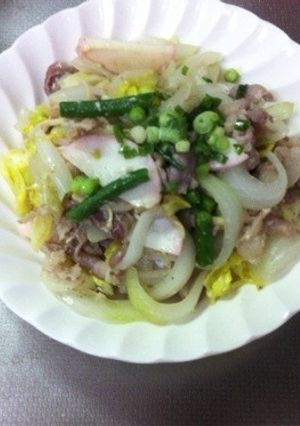 塩麹 豚肉野菜炒め-レシピのメイン写真