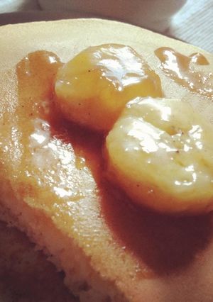 パンケーキに！キャラメルバナナソース-レシピのメイン写真