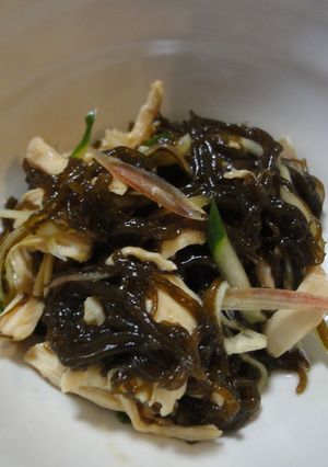 もずくとささみの中華和え-レシピのメイン写真