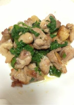 鶏肉のバター大葉炒め-レシピのメイン写真