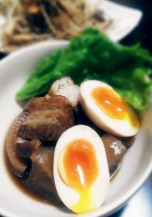 ＊豚の角煮＊～電子レンジ圧力鍋使用～-レシピのメイン写真