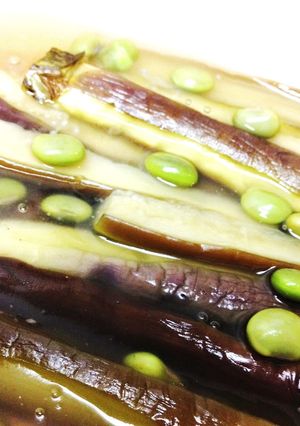 冷やしてさっぱり茄子の煮びたし-レシピのメイン写真