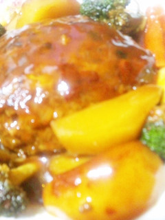 簡単ヘルシー煮込みハンバーグ-レシピのメイン写真