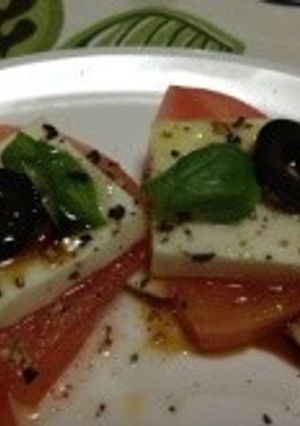 簡単ヘルシートマトと豆腐deカルパッチョ-レシピのメイン写真